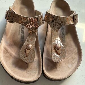 Birkenstock Metallic Sandals